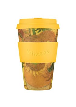 Vaso reutilizable elaborado con PLA (productos vegetales) para eliminar plásticos en tu día a día. Si eres un ferviente seguidos de Van Gogh, este es tu vaso.