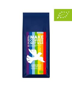 Café make coffee not war ecológico molido