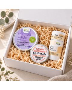Pack Cosmetica solida viaje comercio justo