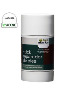 Stick reparador para pies solido con aceites del Amazonas