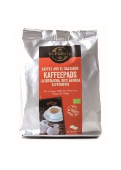 Café monodosis ecológico y descafeinado de Comercio Justo 18 monodosis