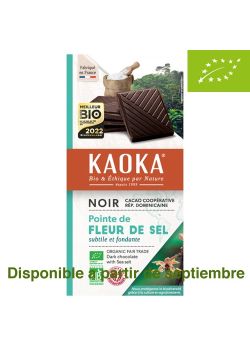 Chocolate negro con sal Kaoka