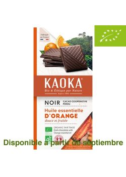 Chocolate Kaoka negro Naranja