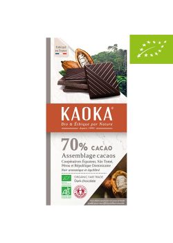 Chocolate Kaoka negro 70% cacao