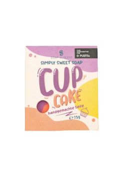 Jabón artesanal Cup Cake de Comercio Justo elaborado a mano en Tailandia.