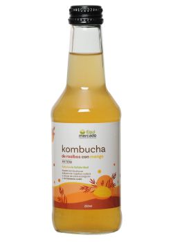 Kombucha de rooibos sin teína. 