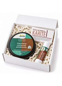 Completo pack regalo de cosmética amazonia y karite economico