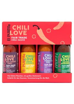 Pack 4 salsas picantes Chili