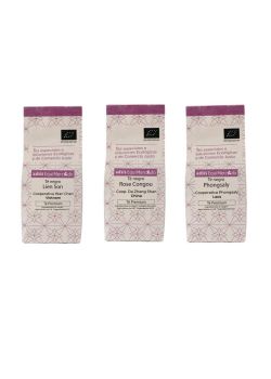 Pack tres tes negros premium Comercio Justo y ecológico