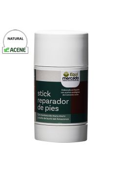 Stick reparador para pies solido con aceites del Amazonas