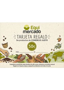 Tarjeta regalo Comercio Justo 50€