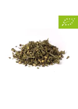 Té verde con especias digestivas