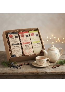 Trilogía de Tés de Navidad Ecológicos y de Comercio Justo