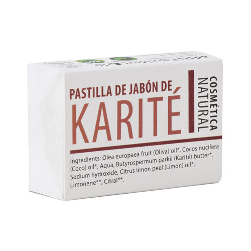 Pastilla de jabón de Karité