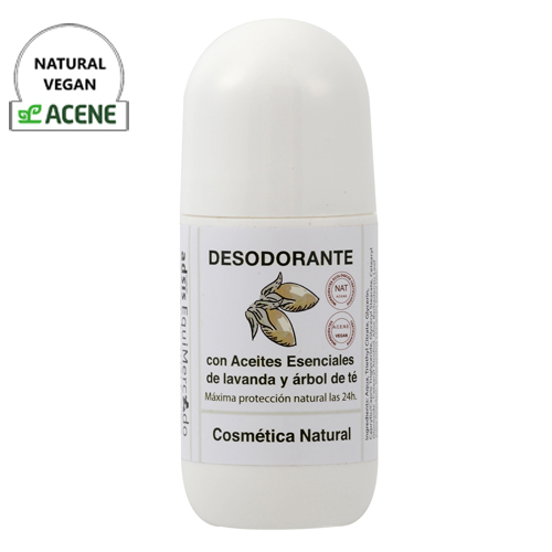 Desodorante natural sin aluminio