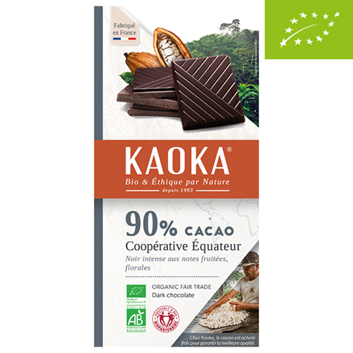 Chocolate Kaoka 90% cacao